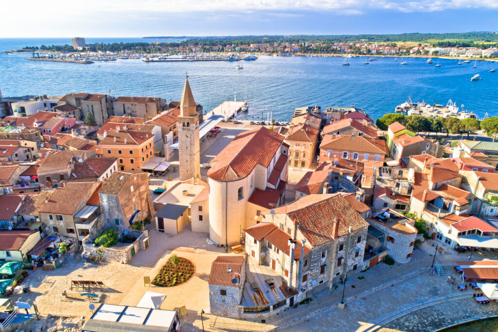 Familienurlaub Kroatien Istrien Umag Altstadt 