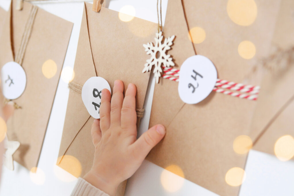 Adventskalender DIY Kind