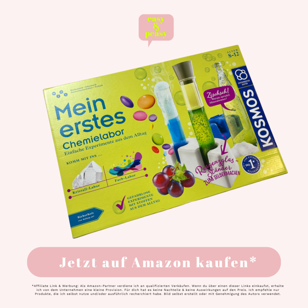 Chemie Experimentierkasten für Kinder – Lernspielzeug und Ostergeschenk in einem