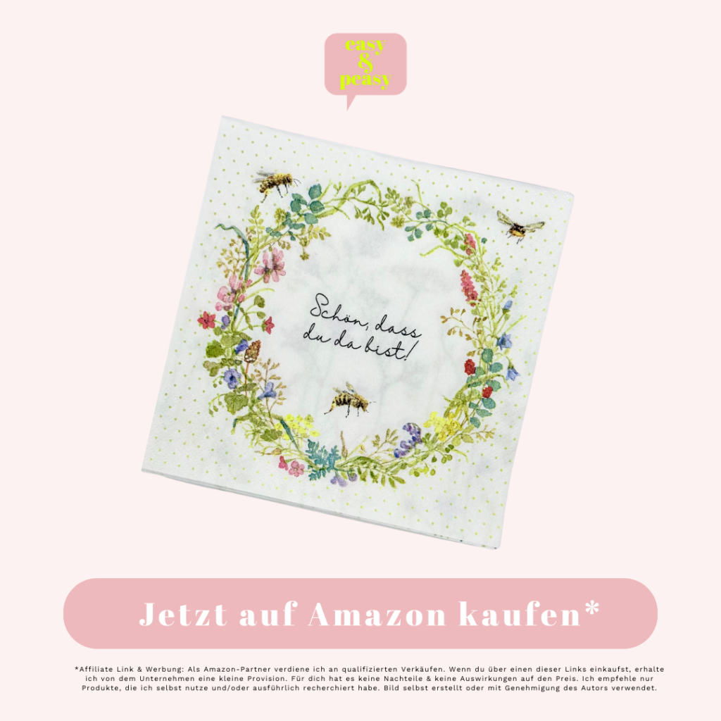 Servietten Frühling Blumen Ostern Amazon