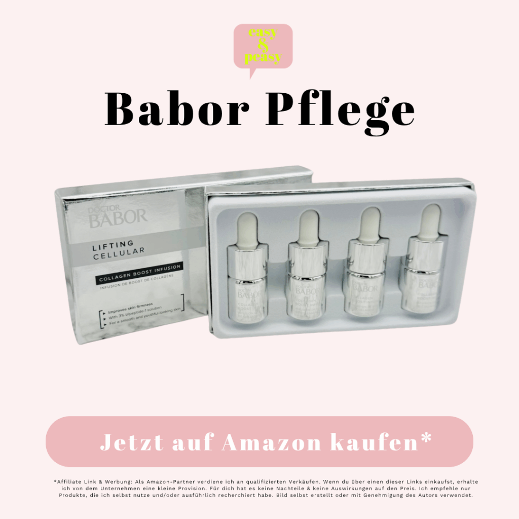 DOCTOR BABOR Collagen Boost Infusion, straffendes Serum, 4 Wochen Intensiv Kur